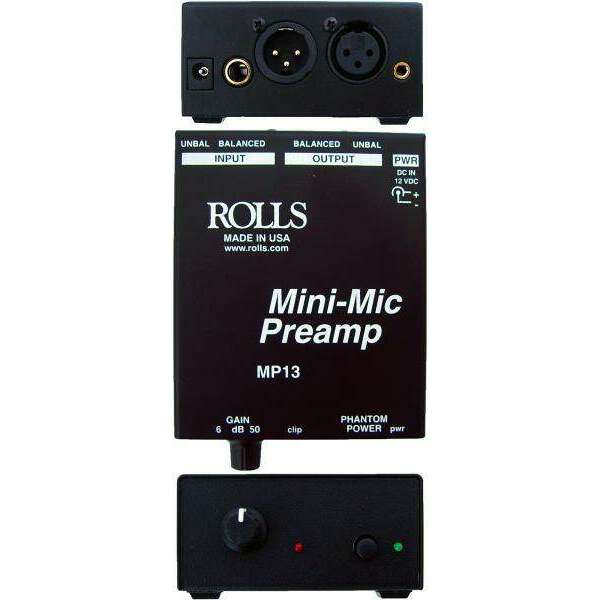 Rolls MP13 Mini Microphone Preamp Cannon Sound And Light