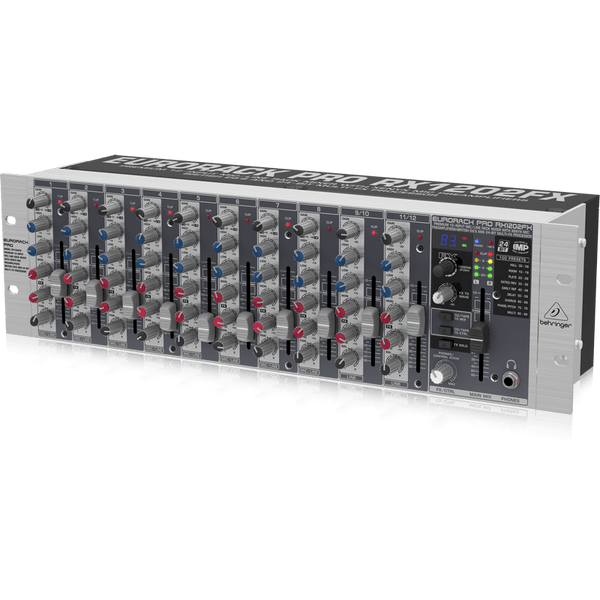 Behringer Eurorack Pro RX1202FX Premium 12-Input Mic/Line Rack Mixer