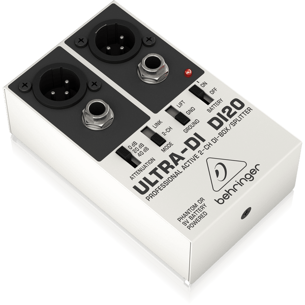 DI120 Dual channel passive DI box
