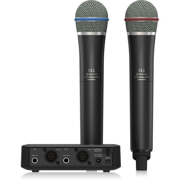 Behringer ULTRALINK ULM302MIC 2.4 GHz Dual Handheld Digital