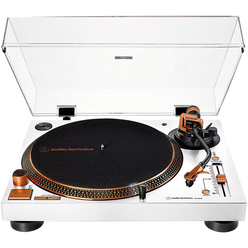 Audio-Technica AT-LP120XBT-USB WB Direct-Drive Turntable - WHITE/BRONZE
