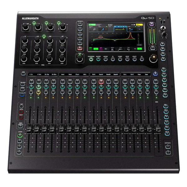 Allen & Heath Qu-5D 38in/24out 96kHz Digital Mixer with Dante