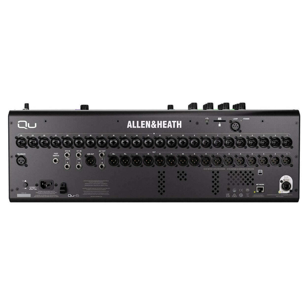 Allen & Heath Qu-6 38in/24out 96kHz Digital Mixer