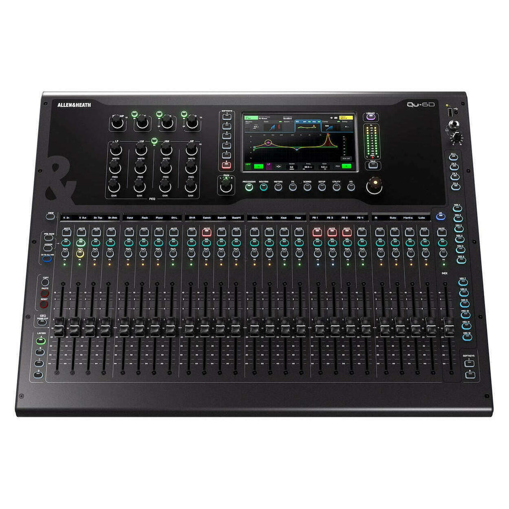Allen & Heath Qu-6D 38in/24out 96kHz Digital Mixer with Dante