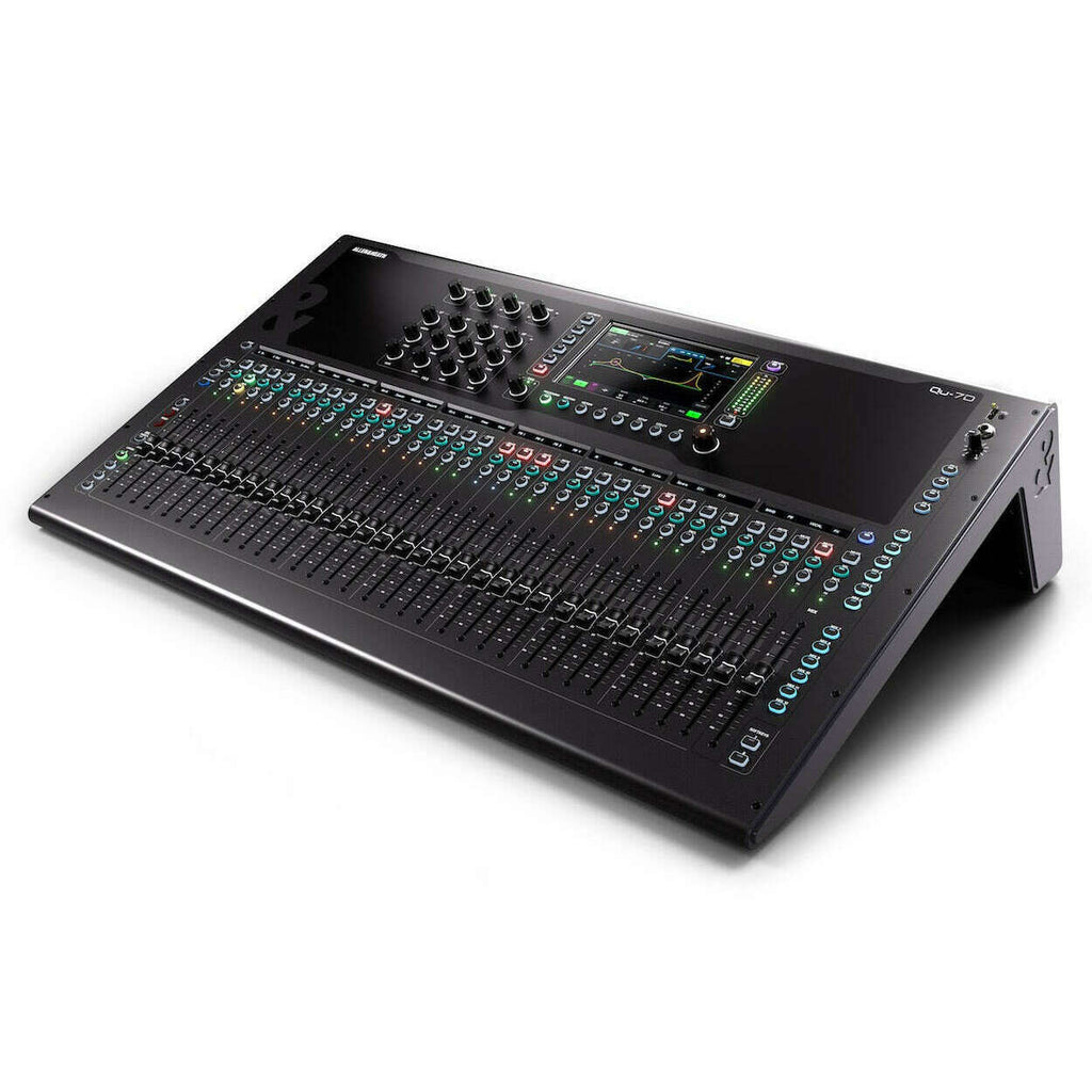 Allen & Heath Qu-7D 38in/24out 96kHz Digital Mixer with Dante