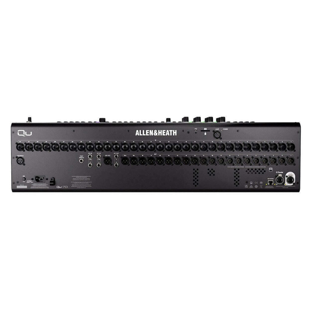 Allen & Heath Qu-7D 38in/24out 96kHz Digital Mixer with Dante
