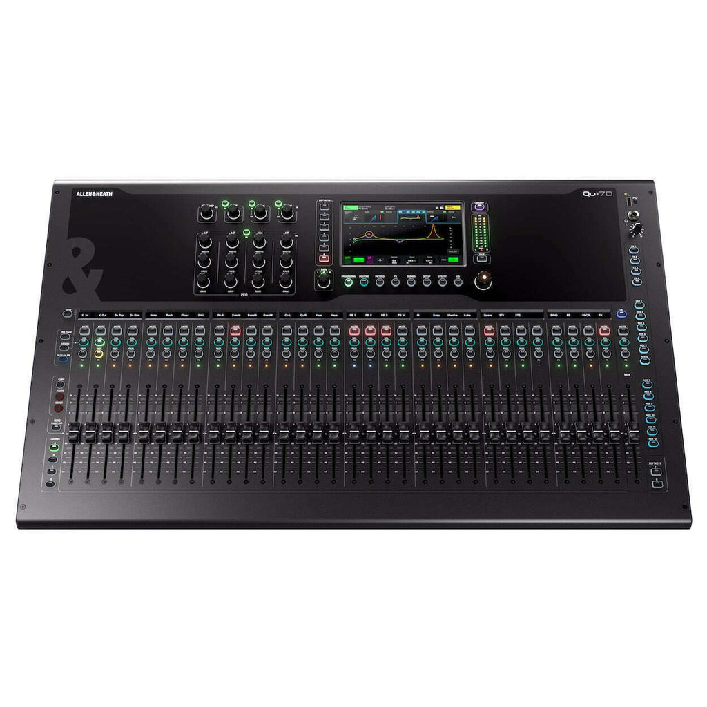 Allen & Heath Qu-7D 38in/24out 96kHz Digital Mixer with Dante