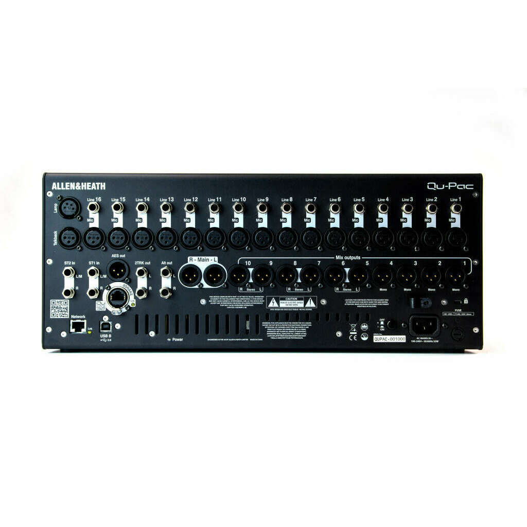 Allen & Heath Qu-Pac Portable Digital Rackmount Mixer w/ Case - Showroom Demo