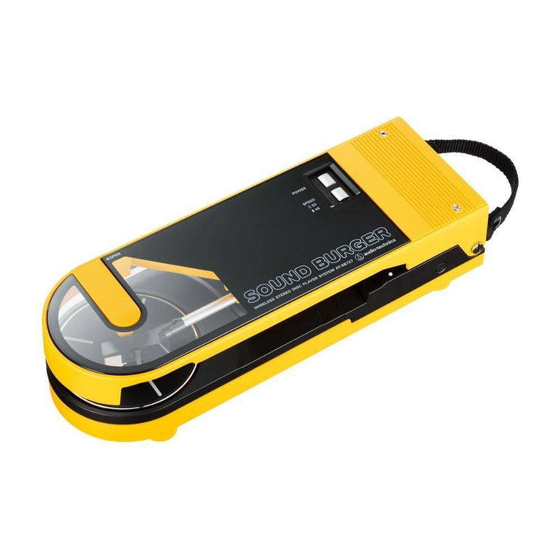 Audio-Technica AT-SB727 YL Sound Burger Wireless Stereo Bluetooth Turntable - Yellow-Cannon Sound And Light