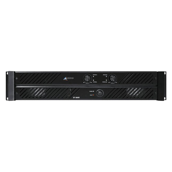 Australian Monitor SY800V 2×400W 100V High‑Impedance Power Amplifier