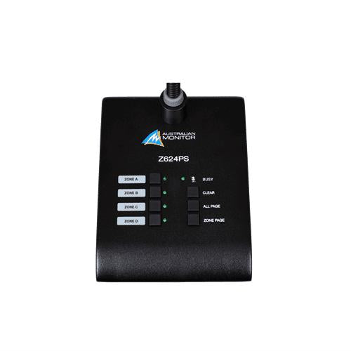 Australian Monitor Z624PS Paging Station for Z624 4 Zone Matrix Mixer