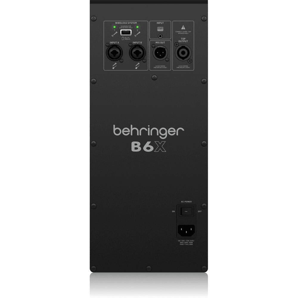 Behringer B6X 800 Watt Powered Column Loudspeaker-Cannon Sound And Light