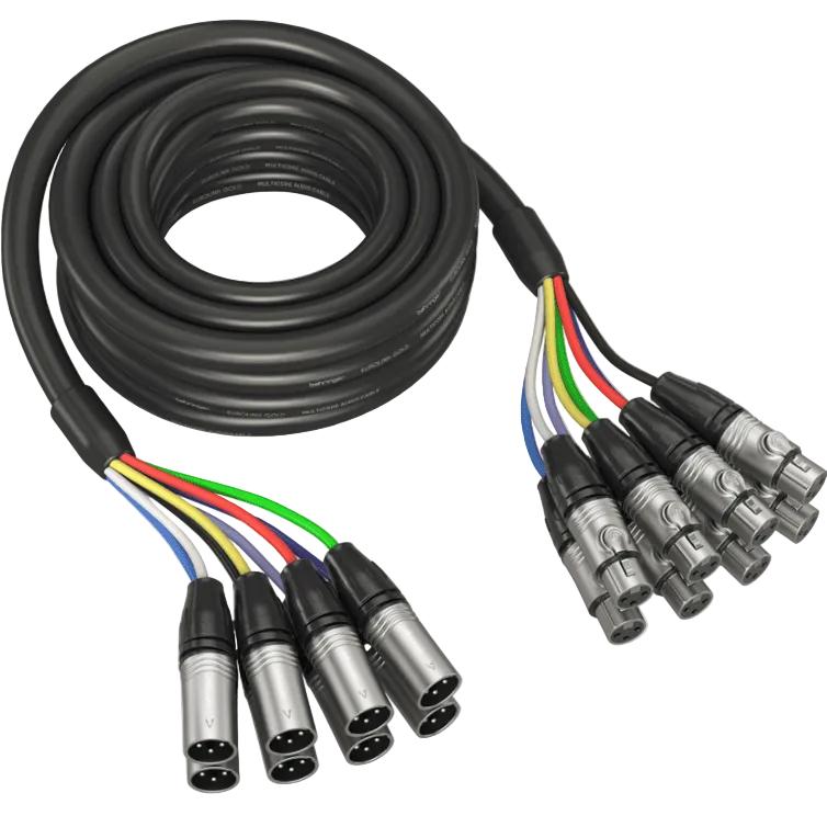 Behringer GMX500CM 5 Metre 8-Way XLR Multicore Cable-Cannon Sound And Light