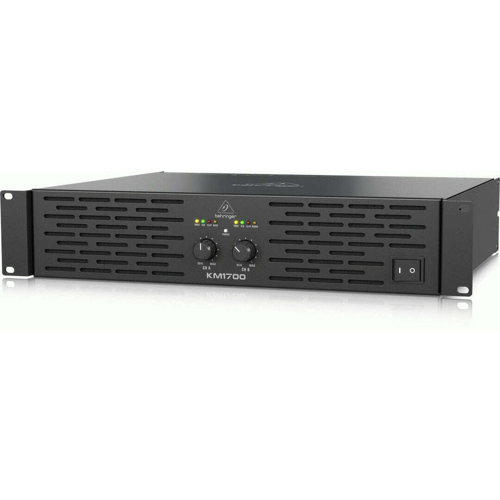 Behringer KM1700 Professional 1700-Watt Stereo Power Amplifier with ATR
