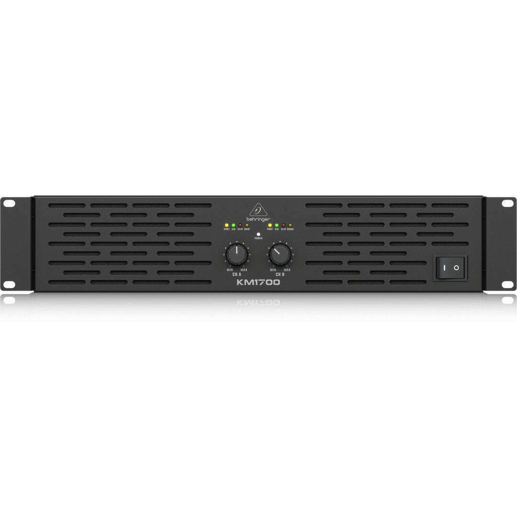 Behringer KM1700 Professional 1700-Watt Stereo Power Amplifier with ATR
