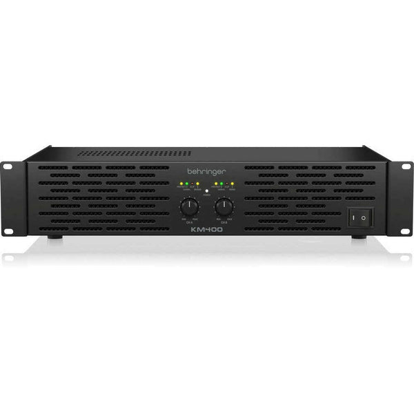 Behringer KM400 Professional 400-Watt Stereo Power Amplifier with ATR