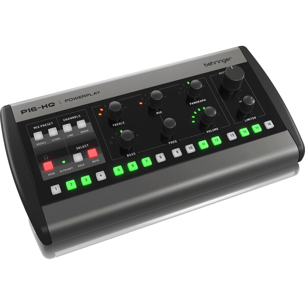 Behringer POWERPLAY P16-HQ 16-Channel Digital Mixer-Cannon Sound And Light