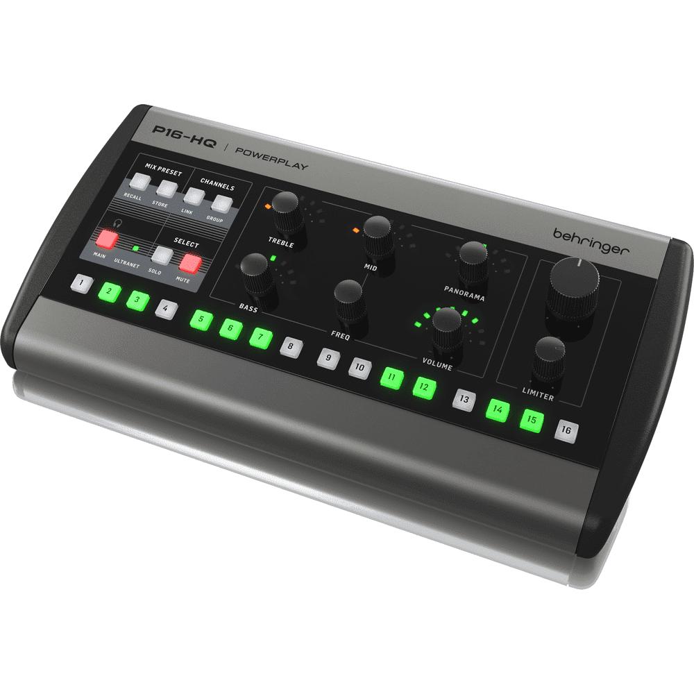 Behringer POWERPLAY P16-HQ 16-Channel Digital Mixer-Cannon Sound And Light