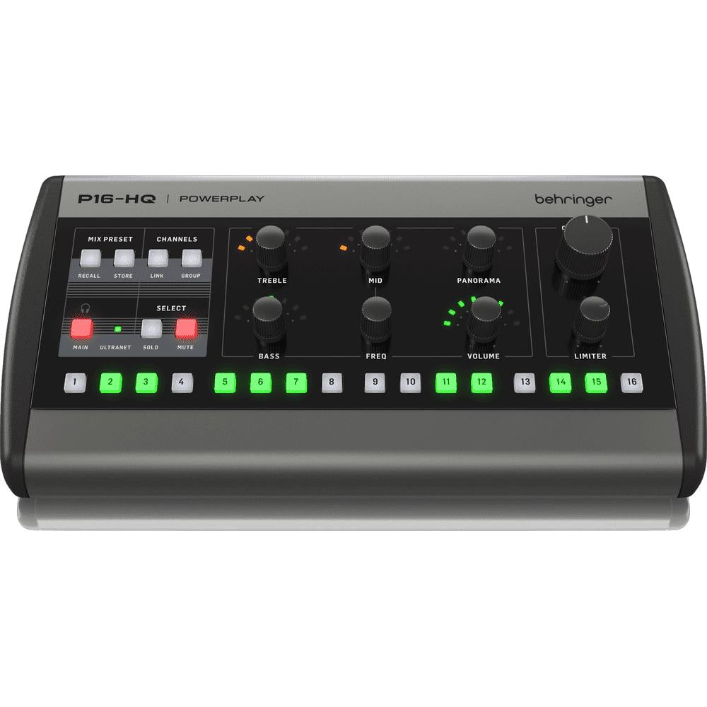 Behringer POWERPLAY P16-HQ 16-Channel Digital Mixer-Cannon Sound And Light