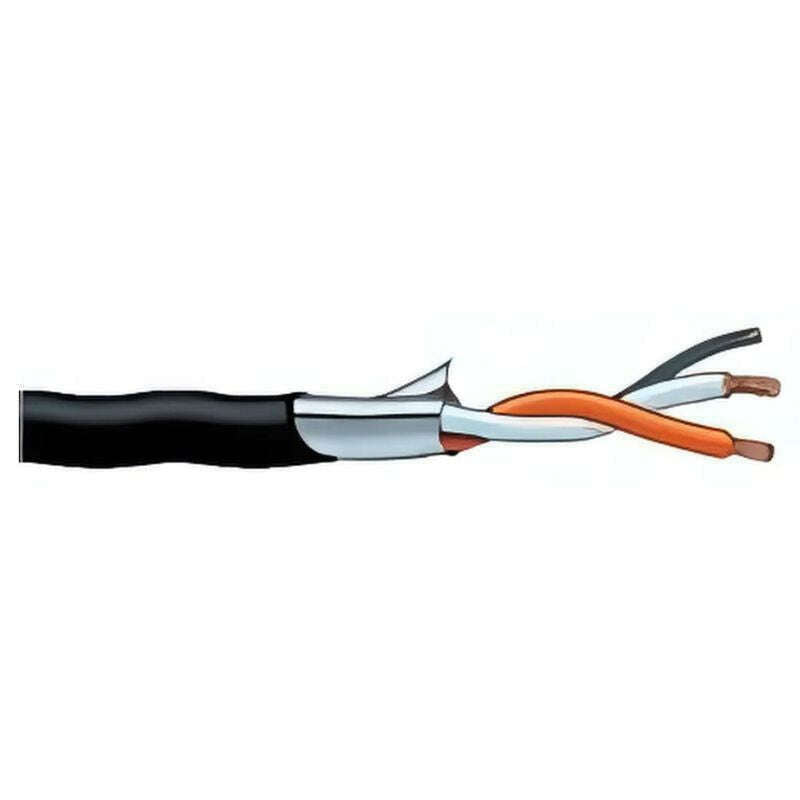 Canare L-2B2AT 2-Core Braided Shield Bulk Microphone Cable - 200 Metre Roll-Cannon Sound And Light