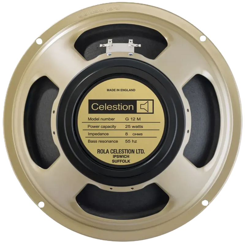 Celestion T1511 G12M 12" 25W Blackback Speaker 15 Ohm Guitar Speaker-Cannon Sound And Light