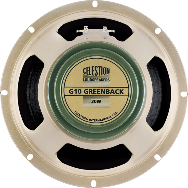 Celestion T5646 G10 Greenback 10 Inch 30-Watt 8 Ohm Guitar Speaker-Cannon Sound And Light