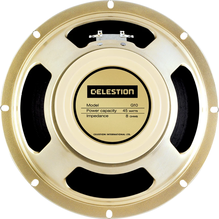 Celestion T6380 G10 Creamback 10 Inch 45-Watt 8 Ohm Guitar Speaker-Cannon Sound And Light