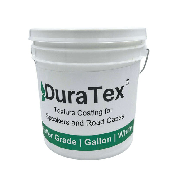 DuraTex Speaker Cabinet Coating Roller Grade: White - 1 Gallon (3.8L)-Cannon Sound And Light