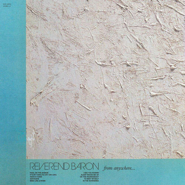 From Anywhere - Reverend Baron (Powder Blue Vinyl)-Cannon Sound And Light