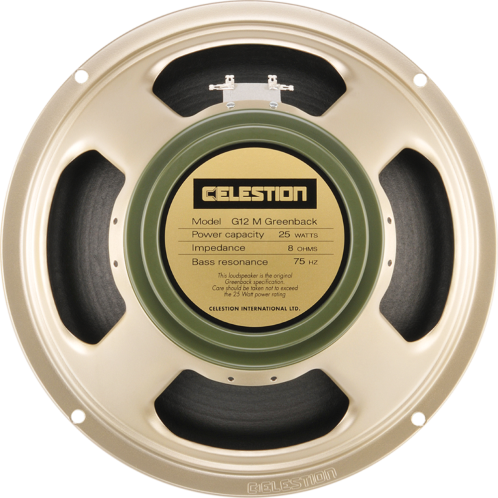 Celestion T1221 G12M Greenback 12” 25W 16 Ohm Guitar Speaker