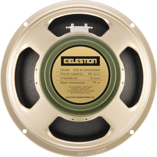 Celestion T1221 G12M Greenback 12” 25W 16 Ohm Guitar Speaker