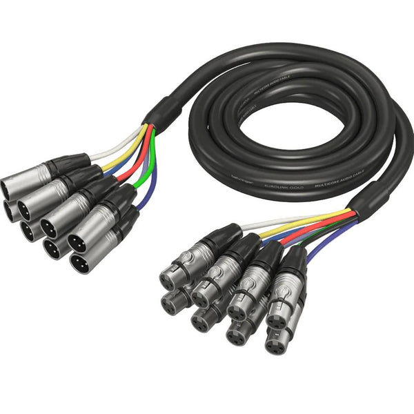 Behringer GMX300CM 3 Metre 8-Way XLR Multicore Cable-Cannon Sound And Light
