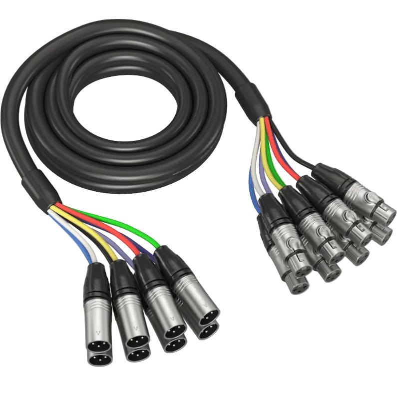 Behringer GMX300CM 3 Metre 8-Way XLR Multicore Cable-Cannon Sound And Light
