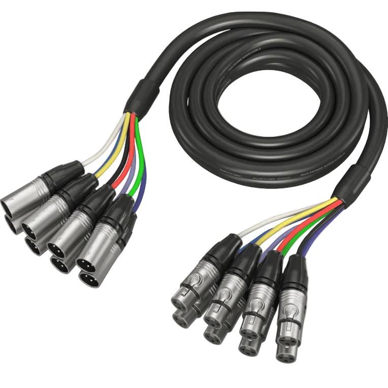 Behringer GMX300CM 3 Metre 8-Way XLR Multicore Cable-Cannon Sound And Light