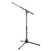 König & Meyer (K & M) 25975 Low/Instrument Black Mic Stand w/Boom-Cannon Sound And Light