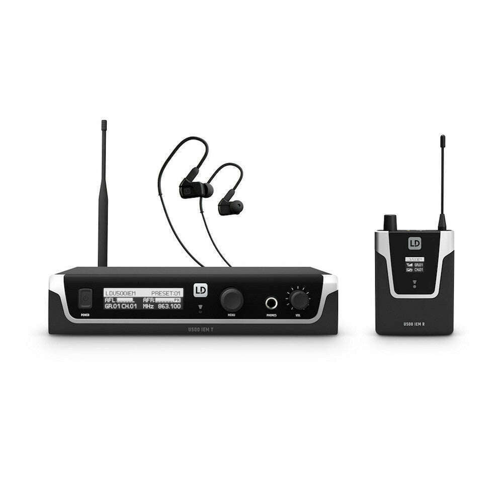 LD Systems U506 IEM Wireless In Ear Monitor System (655-679 MHz)