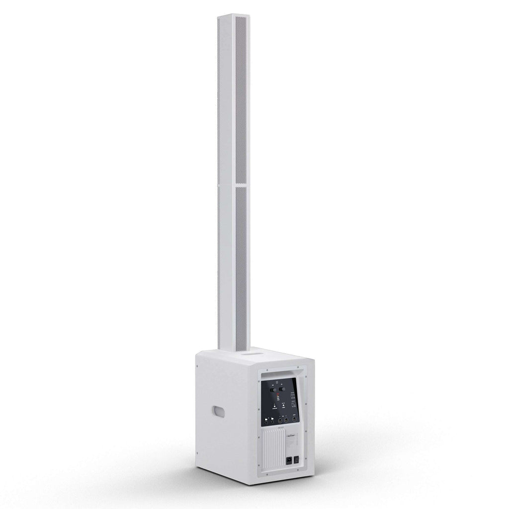 LD Systems MAUI28G3 Powered 12″ Cardioid Column PA System - White