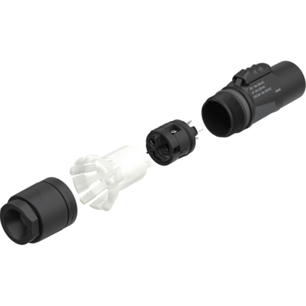 Neutrik NAC3M-TRUE1-S powerCON Locking Mains Connector-Cannon Sound And Light