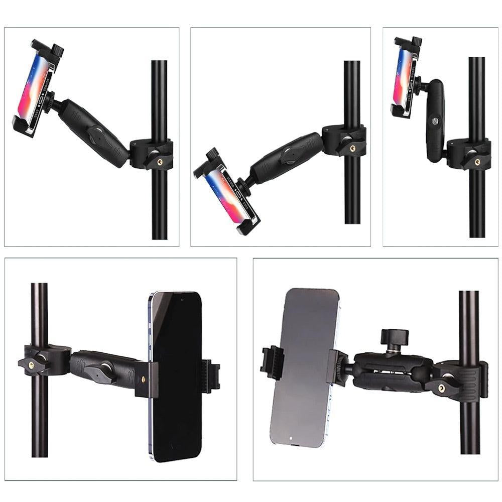 Universal Phone Holder for Microphone Stands-Cannon Sound And Light