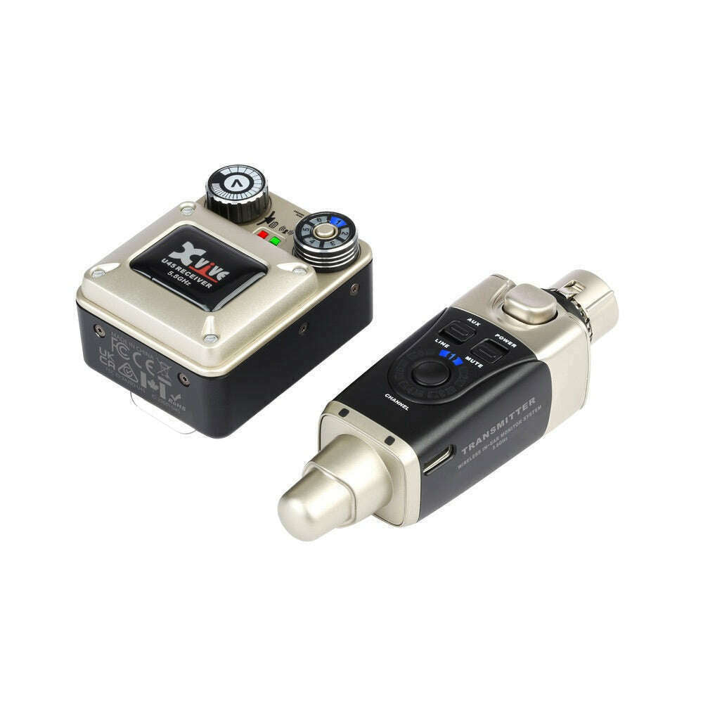 Xvive U45 In-Ear Monitor Wireless System (5.8 GHz)-Cannon Sound And Light