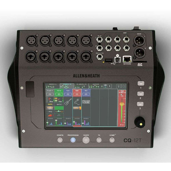 Allen & Heath CQ-12T Ultra-Compact 12in / 8out Digital Mixer