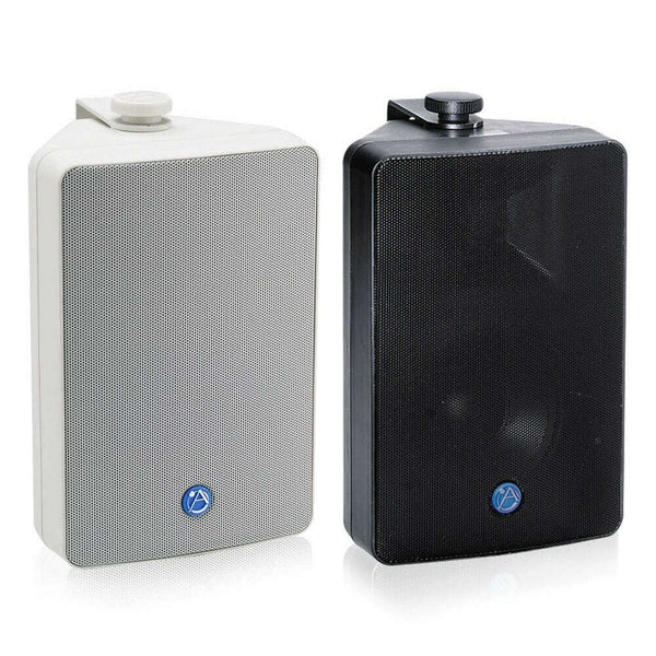 AtlasIED SM52T 5" 2-Way All Weather Speaker with 30-Watt 70V/100V Transformer - Black or White (Pair)