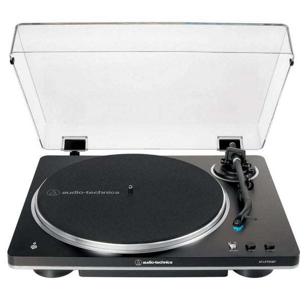 Audio-Technica AT-LP70XBT Fully Automatic Belt-Drive Turntable with Bluetooth - BLACK/SILVER
