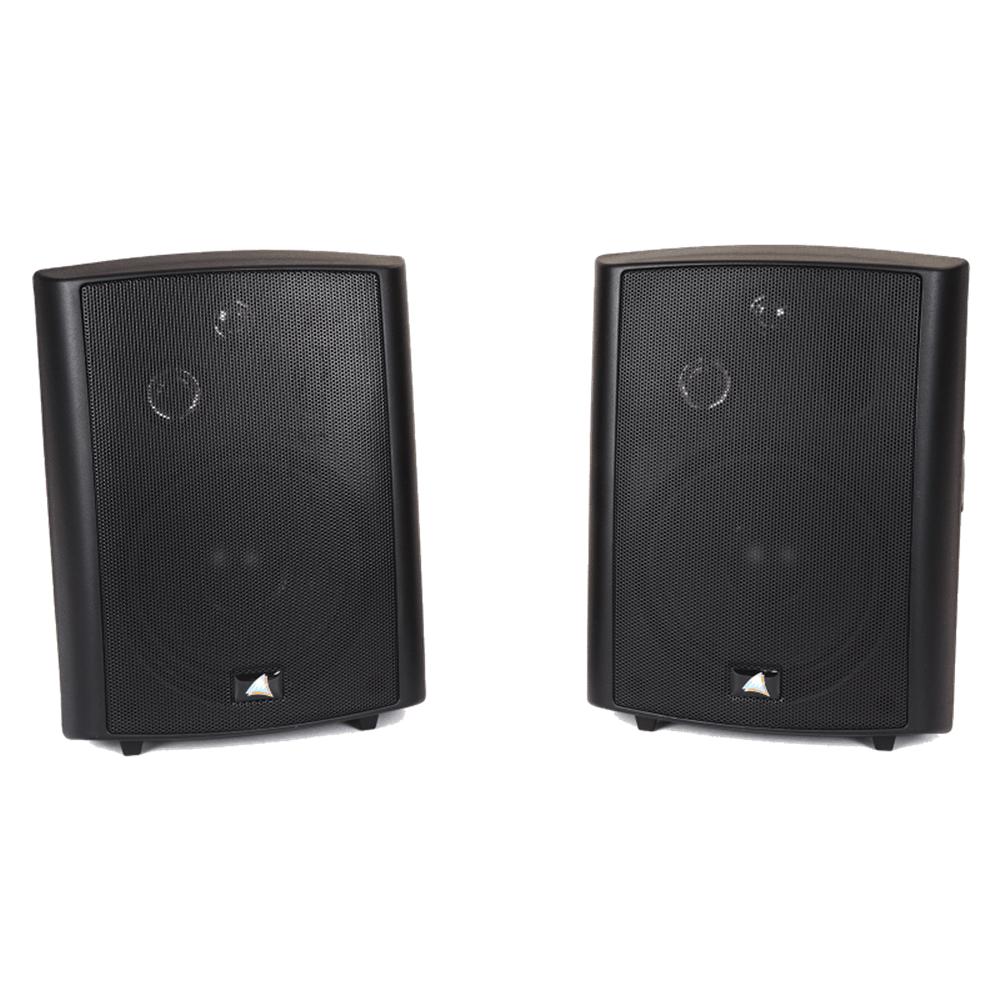 Australian Monitor AMPAV30B 30watt Powered Bookshelf Speakers - Pair - Black-Cannon Sound And Light