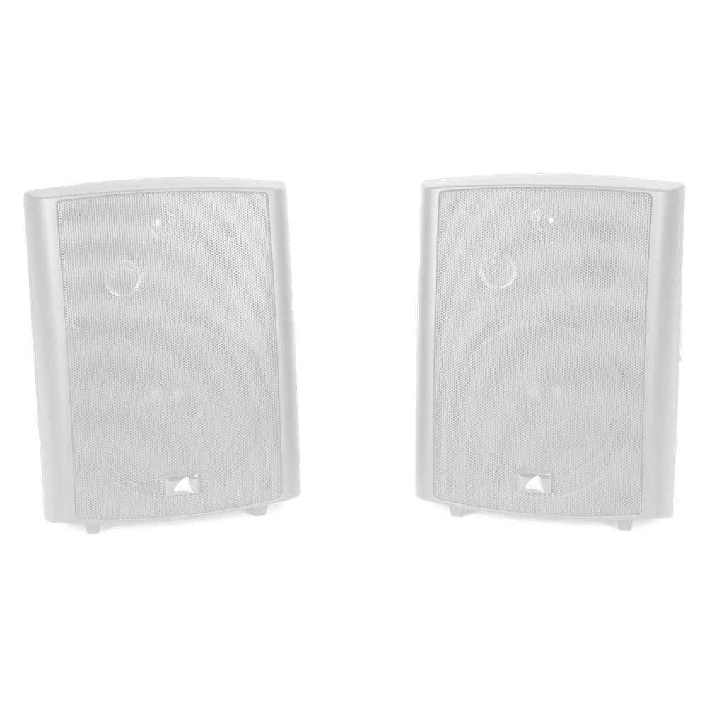 Australian Monitor AMPAV30W 30watt Powered Bookshelf Speakers - Pair - White-Cannon Sound And Light
