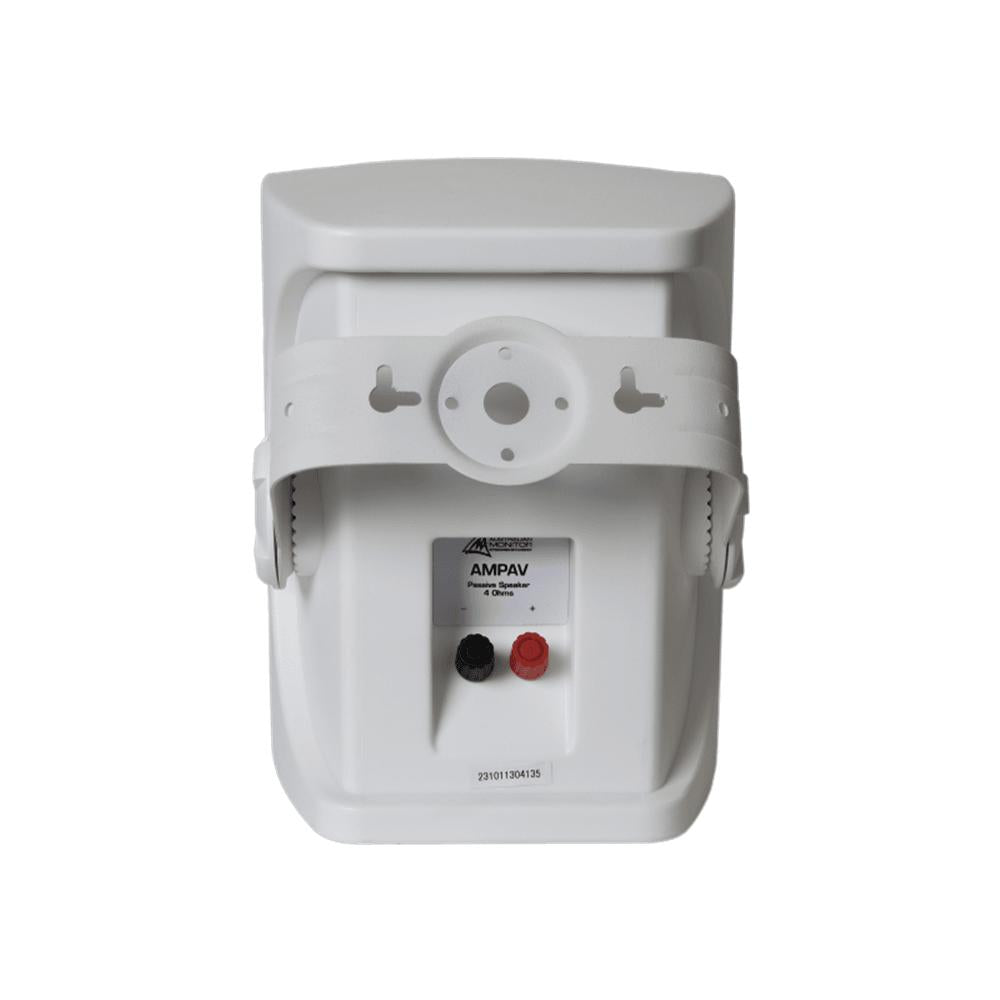 Australian Monitor AMPAV30W 30watt Powered Bookshelf Speakers - Pair - White-Cannon Sound And Light
