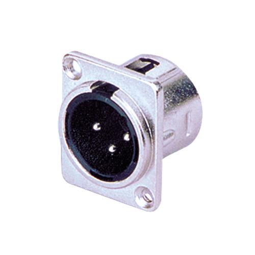 Australian Monitor ATC6037 Male Panel-mount XLR Connector-Cannon Sound And Light