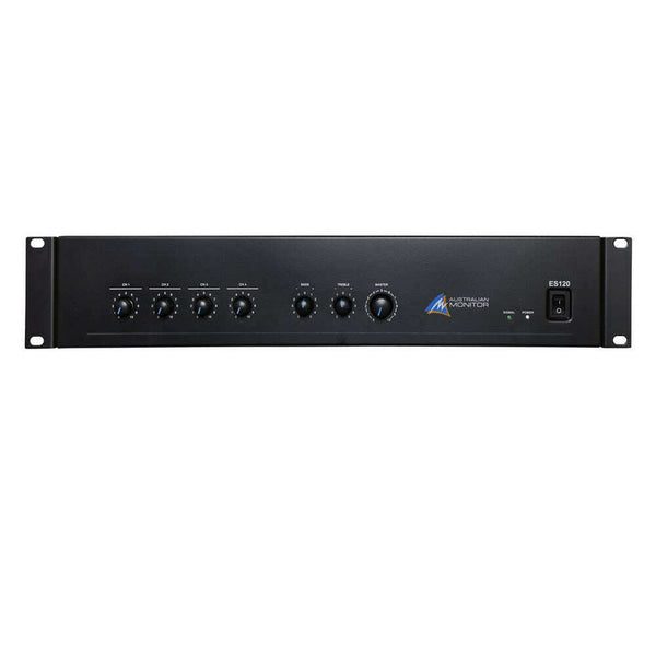 Australian Monitor ES120 4 Channel 120 watt Mixer Amplifier