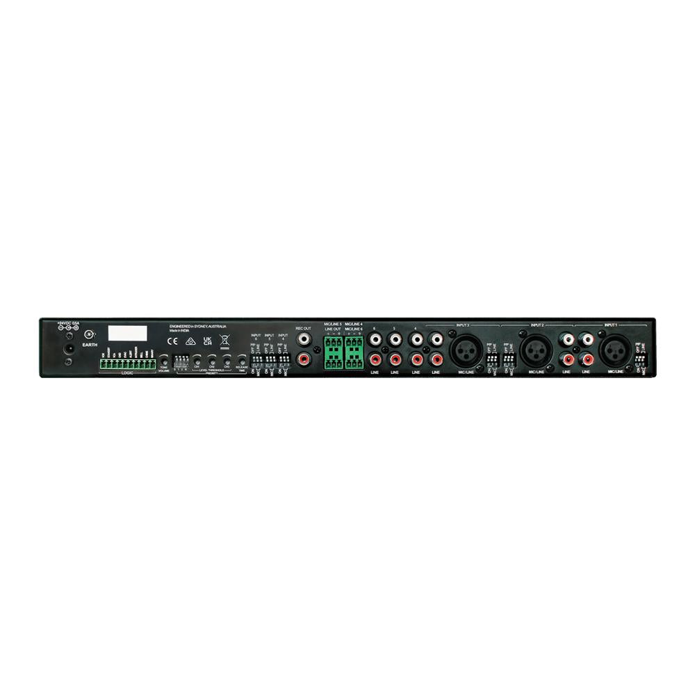 Australian Monitor HSMIX V2 9-Input 1RU Rack Mount Mic/Line Mixer w/ MP3 Player & Bluetooth-Cannon Sound And Light