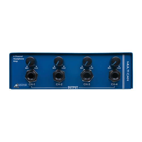 Australian Monitor MULTI CAN 4 Channel Headphone Amplifier-Cannon Sound And Light